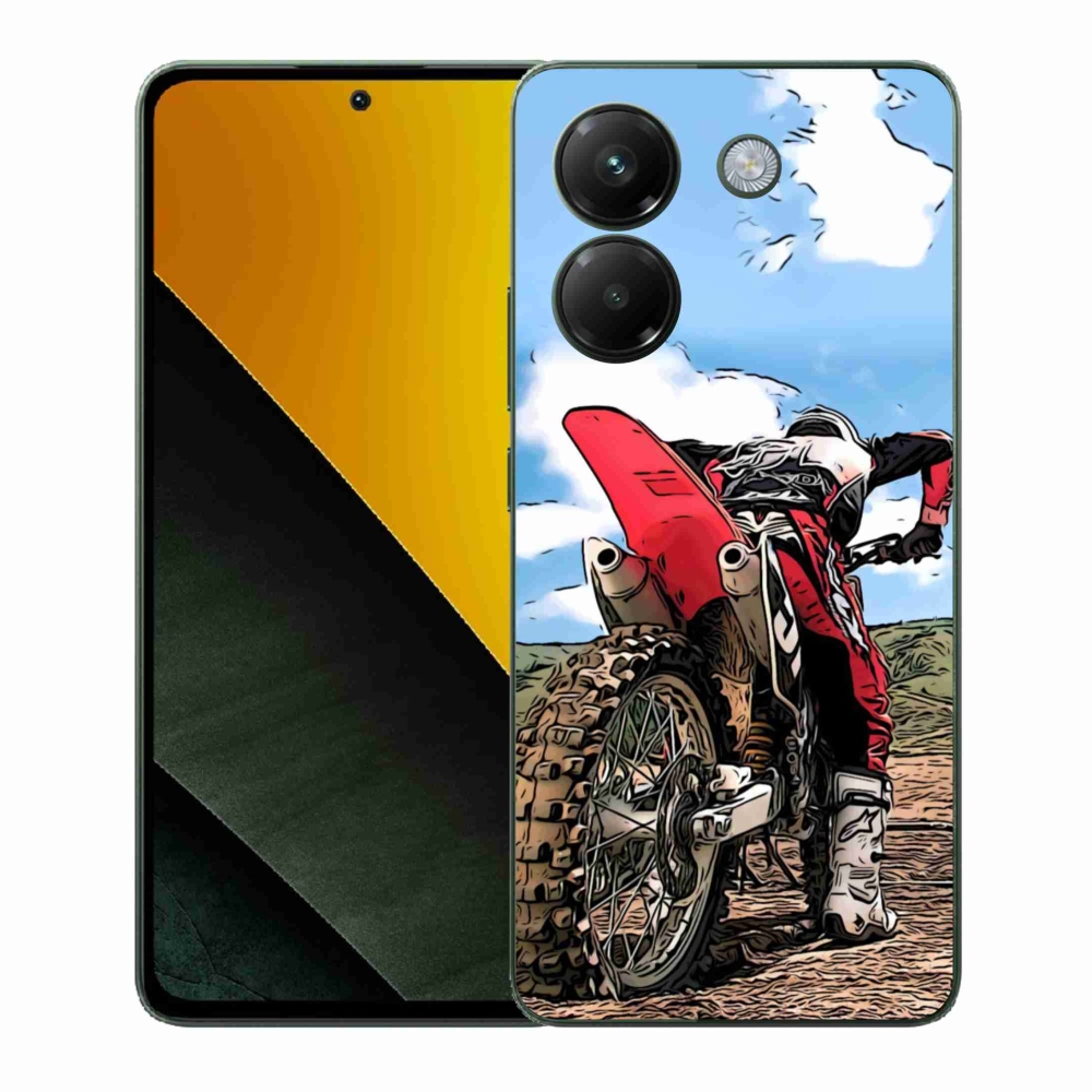 Gélový kryt mmCase na Xiaomi Poco M7 Pro 5G - moto