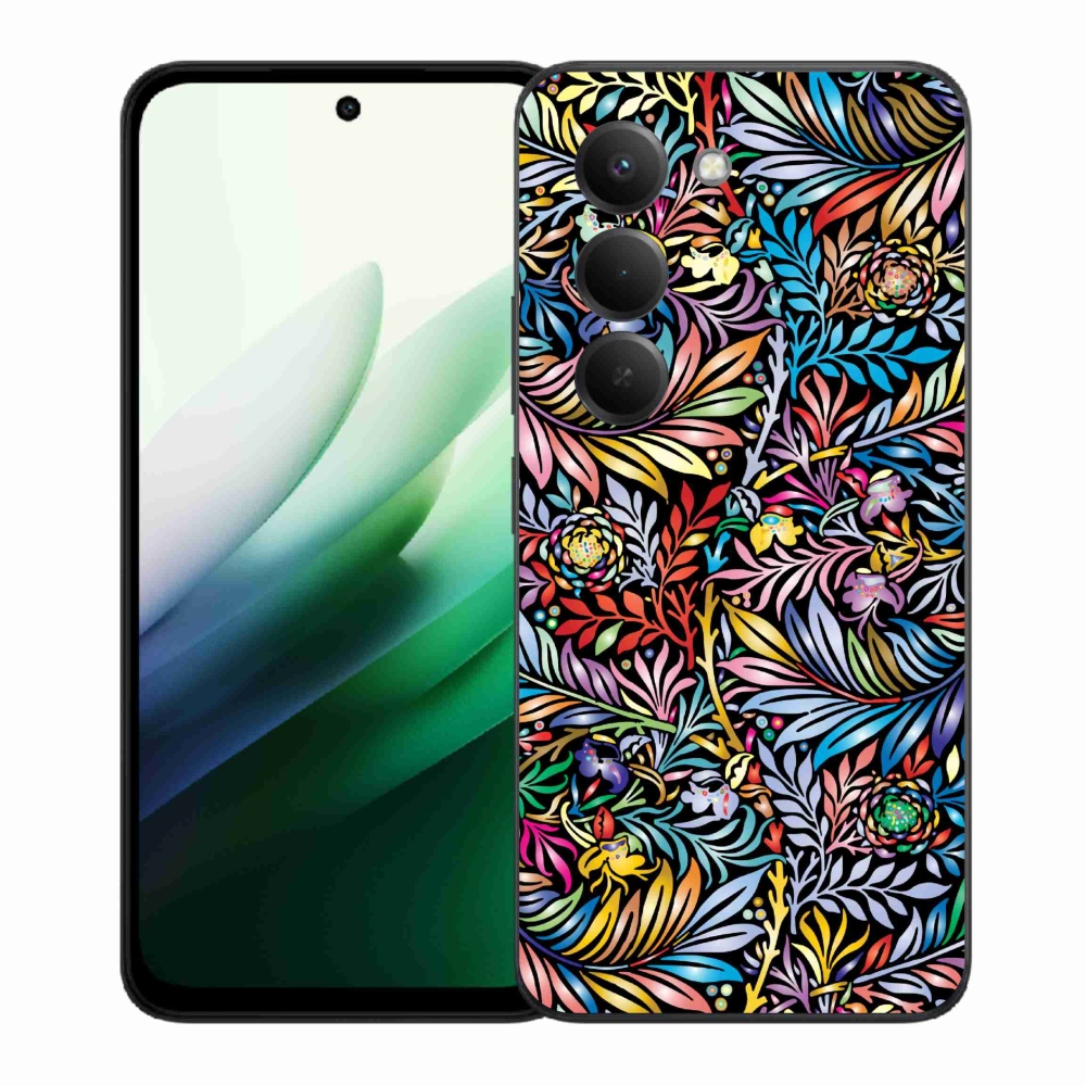Gélový kryt mmCase na Xiaomi Redmi 15 5G (169mm) - kvety 5