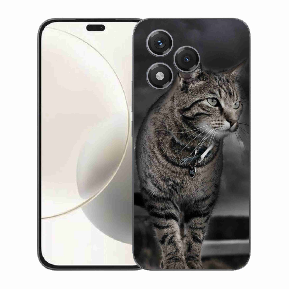Gélový kryt mmCase na Honor 400 Lite - mačka