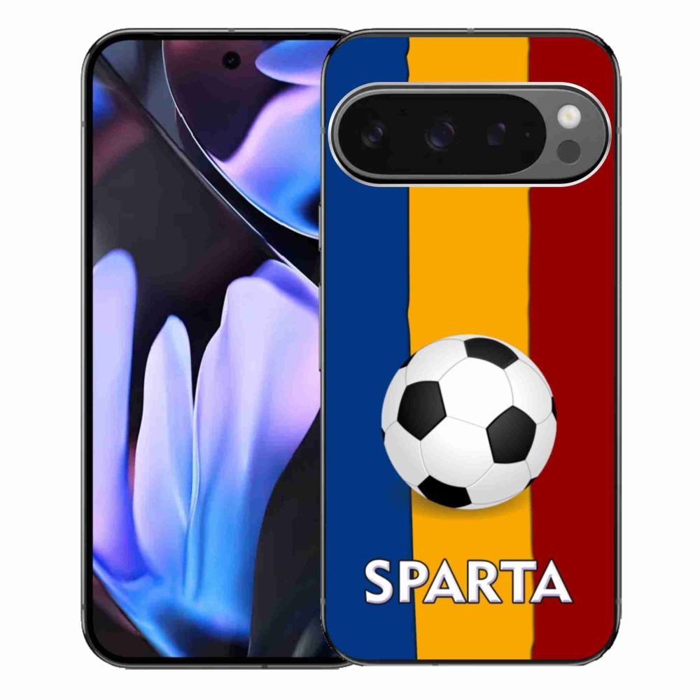 Gélový kryt mmCase na Google Pixel 9 Pro XL - futbal 1