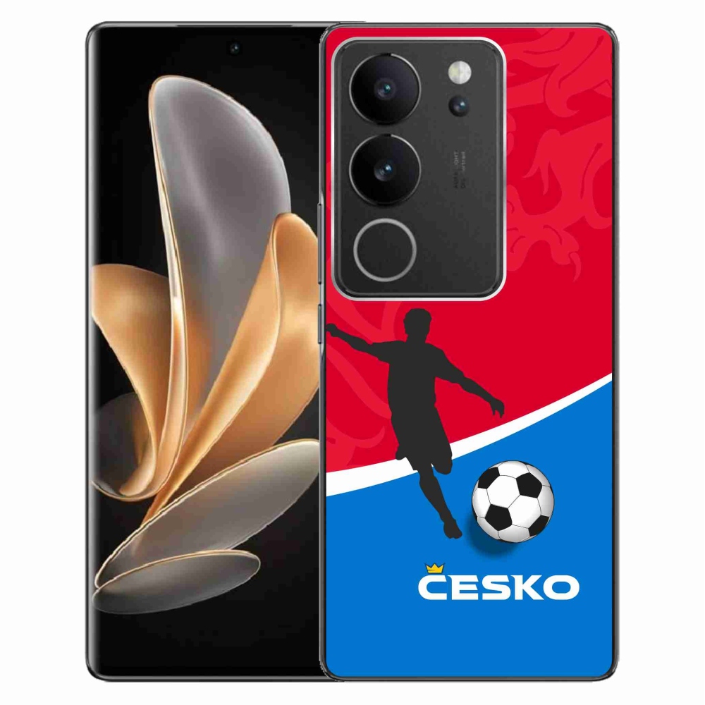 Gélový kryt mmCase na Vivo V29 5G - futbal Česko