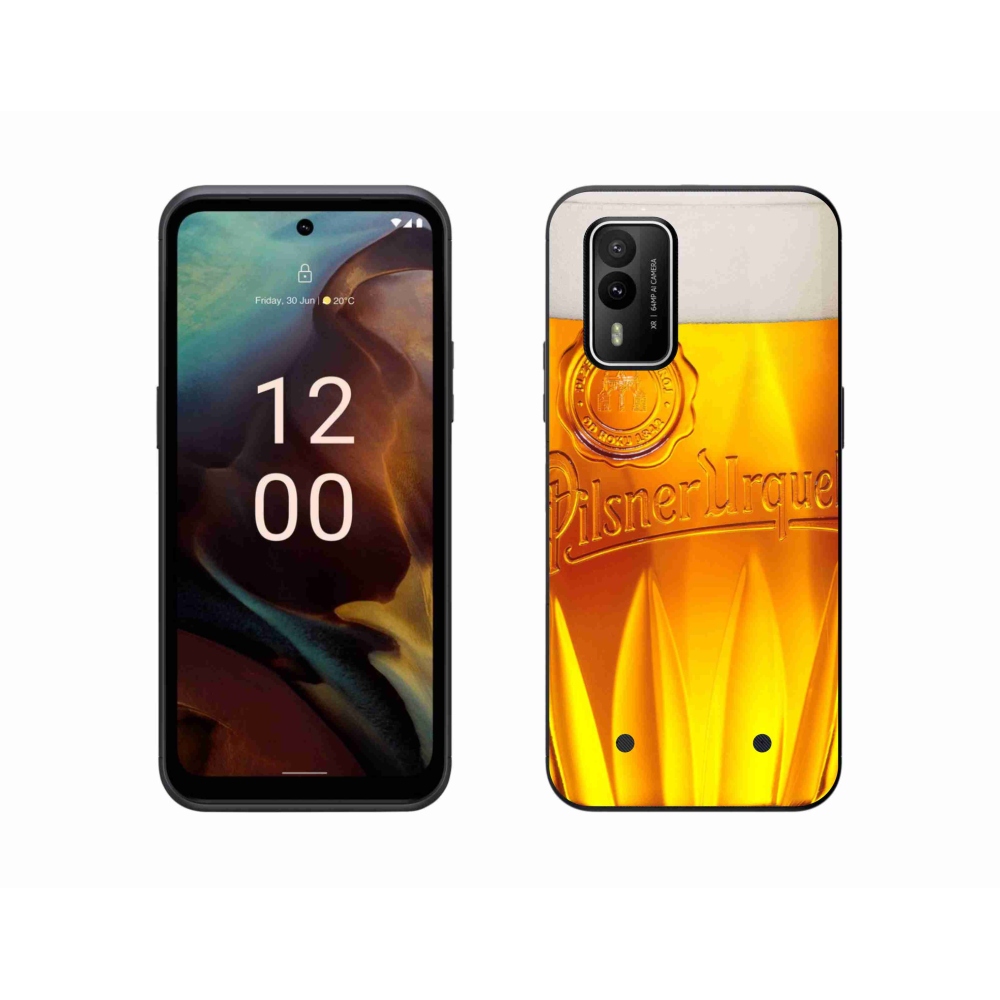 Gélový kryt mmCase na Nokia XR21 - pivo