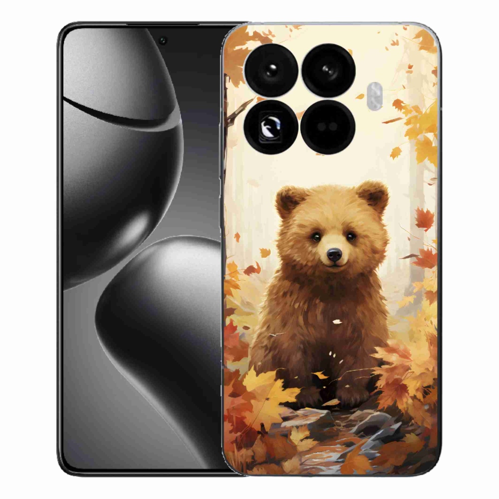 Gélový kryt mmCase na Xiaomi 15T Pro - medveď v lese