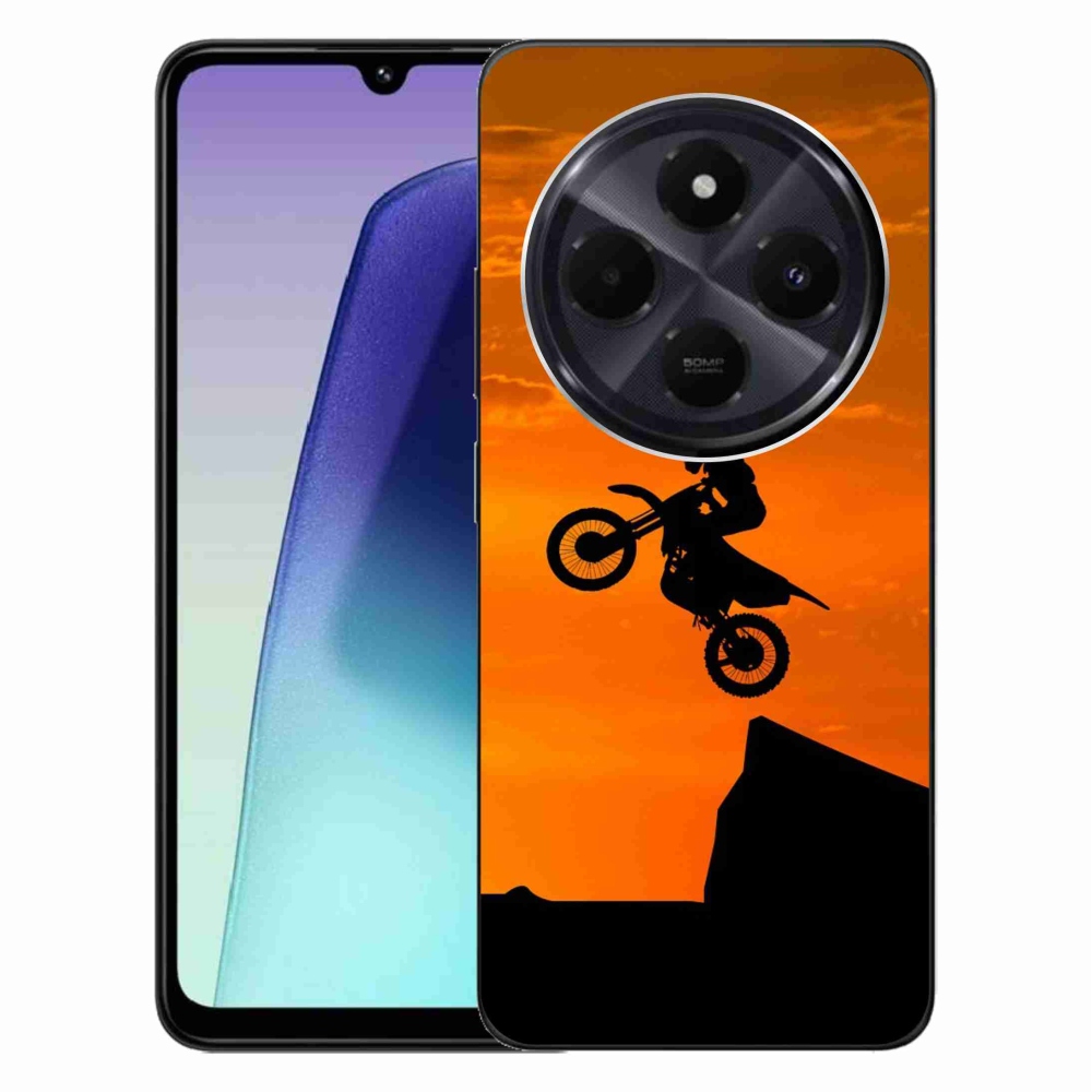 Gélový kryt mmCase na Xiaomi Redmi 14C/Poco C75 - motocross