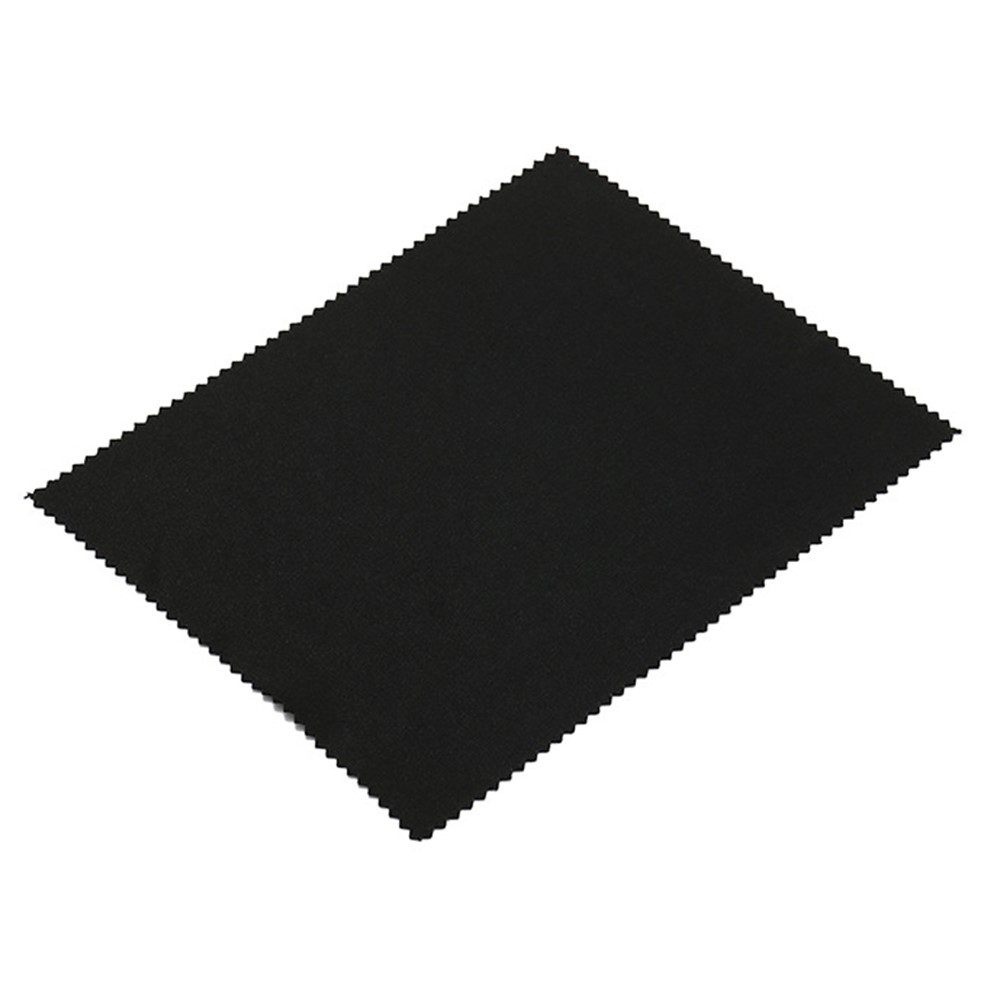 Hadřík z mikrovlákna 15x15 cm na obrazovku a displej telefonů - černý