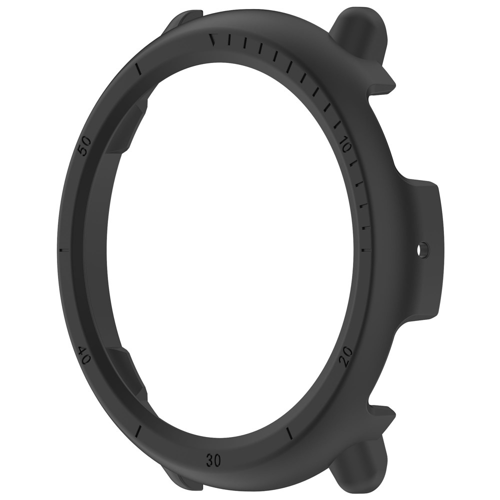 Half plastové nasadzovacie puzdro na Amazfit Active 2 - čierne