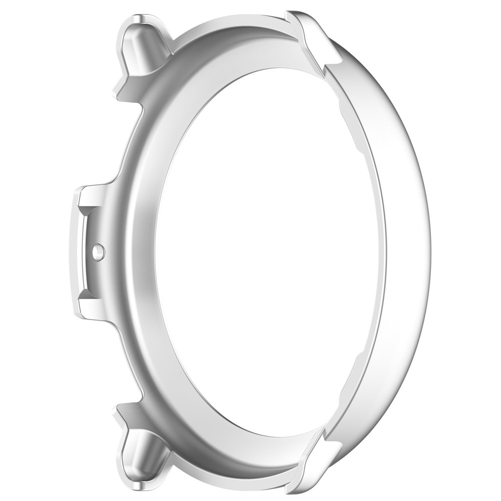 Half plastové nasadzovacie puzdro na Amazfit Active 2 - strieborné