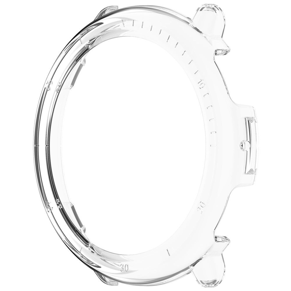 Half plastové nasadzovacie puzdro na Amazfit Active 2 - transparentné