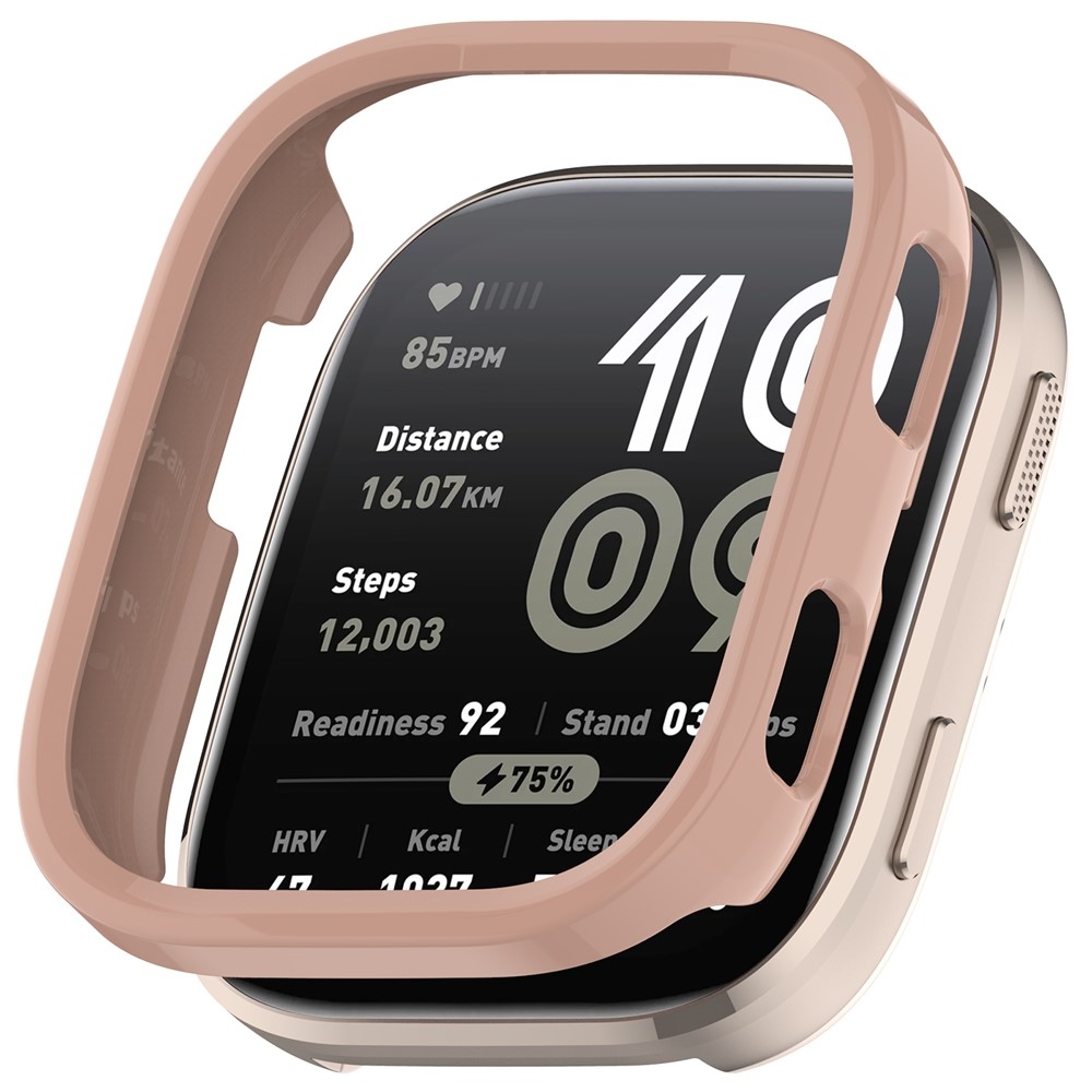 Half plastové nasadzovacie puzdro na Amazfit Bip 6 - ružové