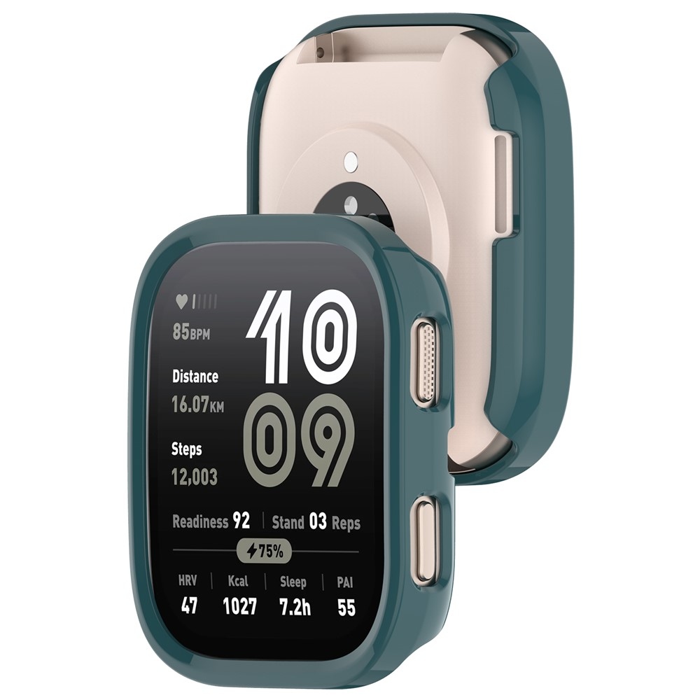 Half plastové nasadzovacie puzdro na Amazfit Bip 6 - zelené