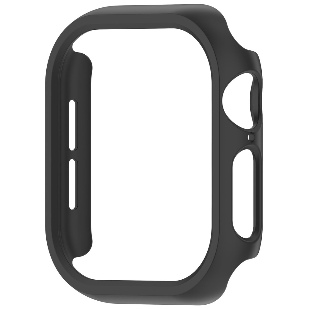 Half plastové nasadzovacie puzdro na Apple Watch 11/10 46mm - čierne
