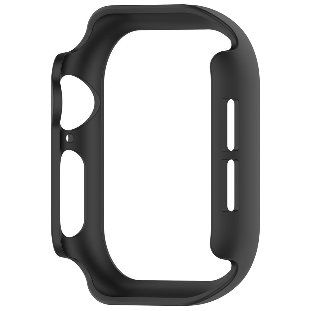 Half plastové nasadzovacie puzdro na Apple Watch 11/10 46mm - čierne