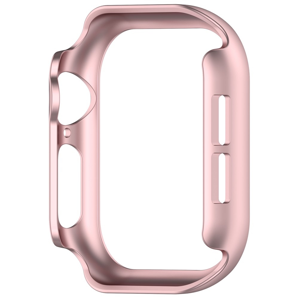 Half plastové nasadzovacie puzdro na Apple Watch 11/10 46mm - ružovozlaté