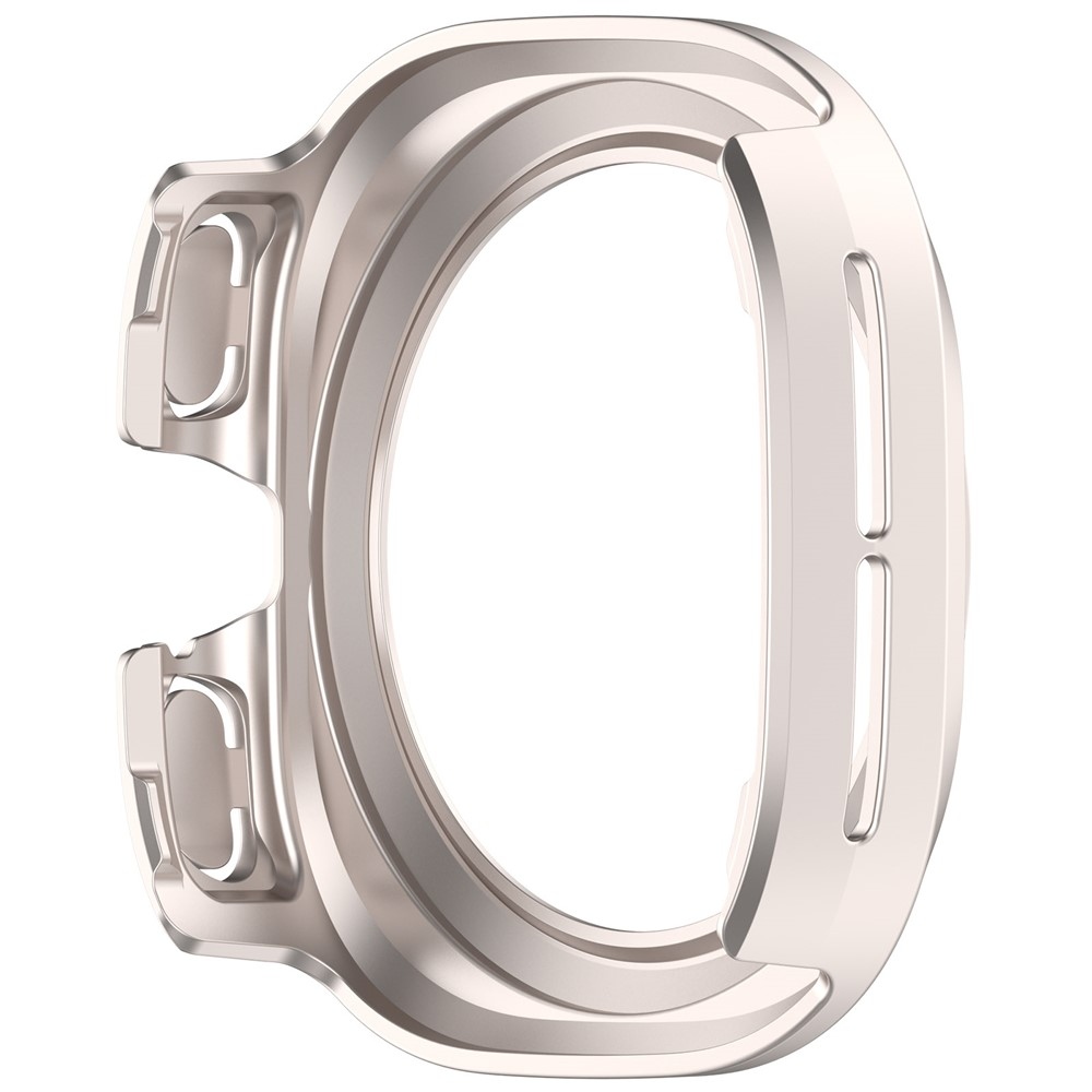Half plastové nasadzovacie puzdro na Samsung Galaxy Watch Ultra (2025) 47mm - béžové