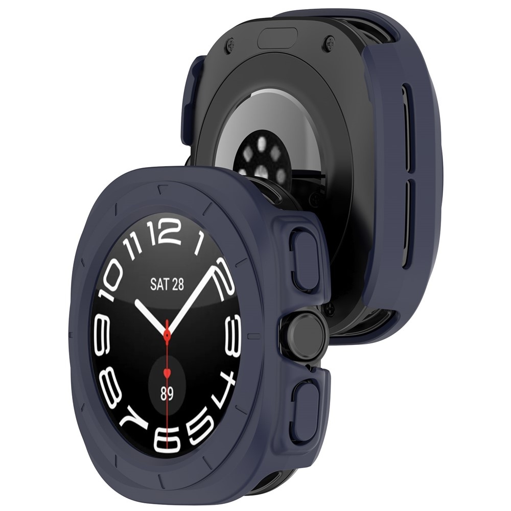 Half plastové nasadzovacie puzdro na Samsung Galaxy Watch Ultra (2025) 47mm - modré