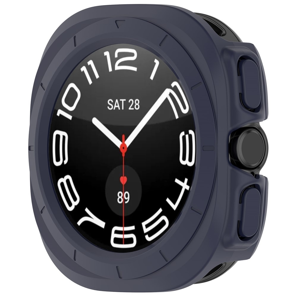 Half plastové nasadzovacie puzdro na Samsung Galaxy Watch Ultra (2025) 47mm - modré