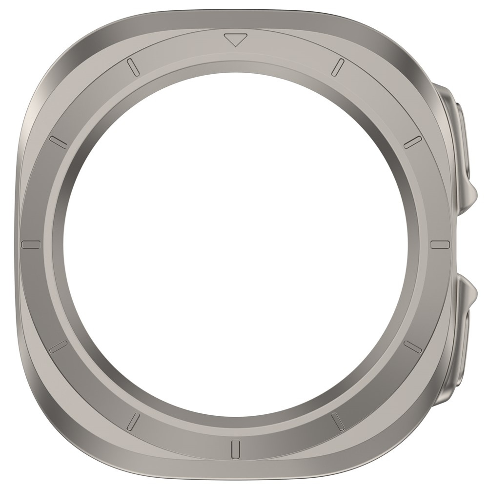 Half plastové nasadzovacie púzdro na Samsung Galaxy Watch Ultra (2025) 47mm - šedé
