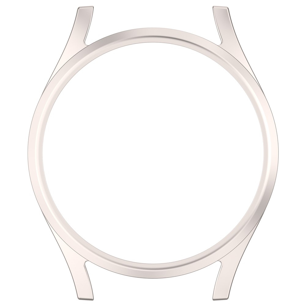 Half plastové nasadzovacie púzdro na Samsung Galaxy Watch7 40mm - béžové