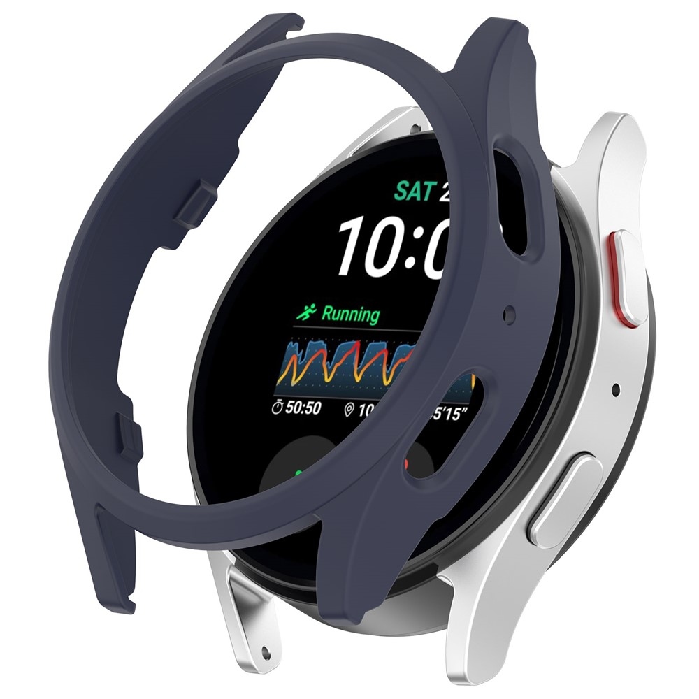 Half plastové nasadzovacie puzdro na Samsung Galaxy Watch7 40mm - tmavomodré