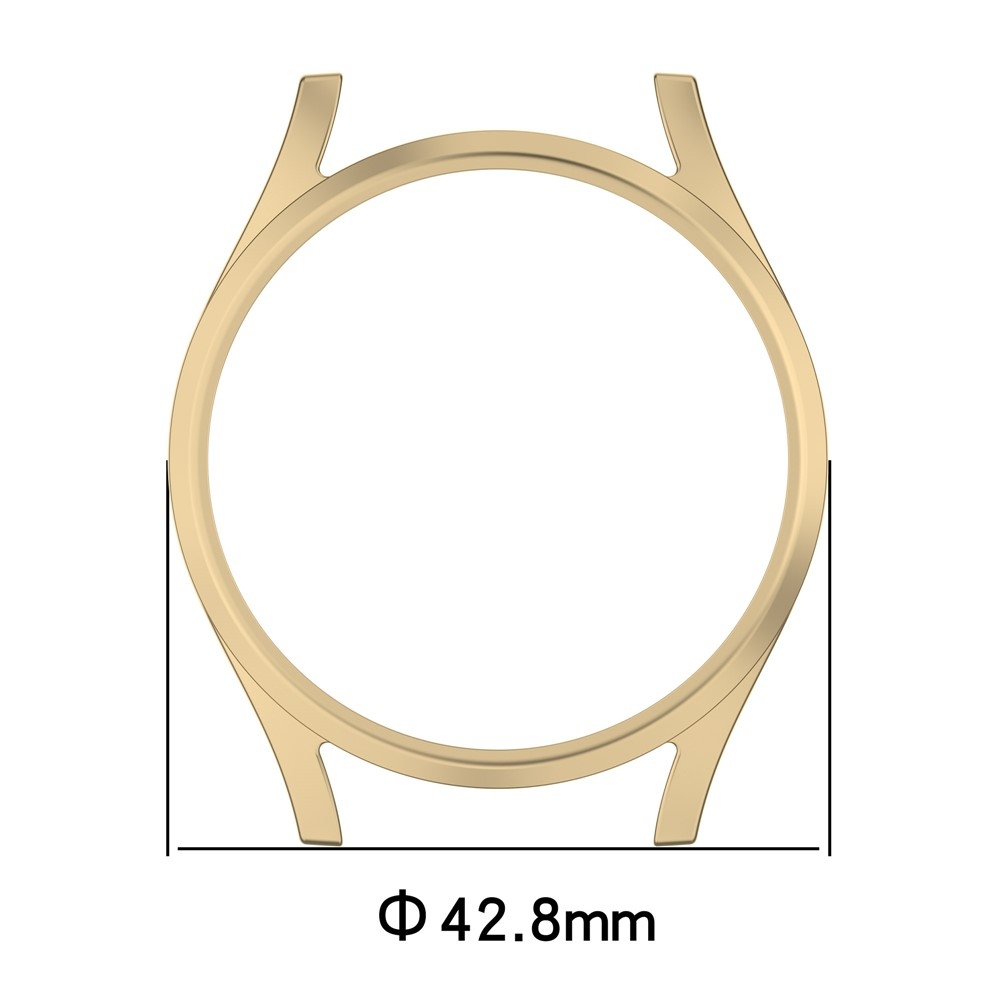 Half plastové nasadzovacie puzdro na Samsung Galaxy Watch7 40mm - zlaté