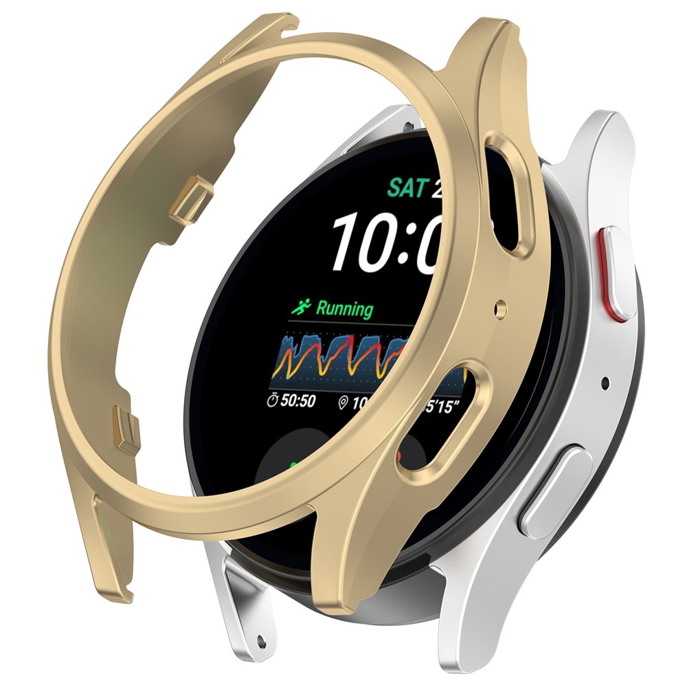 Half plastové nasadzovacie puzdro na Samsung Galaxy Watch7 40mm - zlaté
