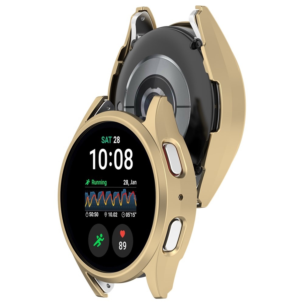Half plastové nasadzovacie puzdro na Samsung Galaxy Watch7 40mm - zlaté