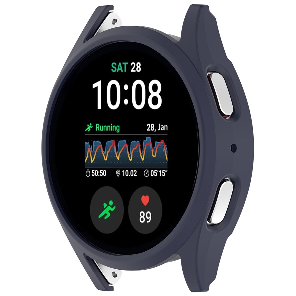 Half plastové nasadzovacie púzdro na Samsung Galaxy Watch7 44mm - tmavomodré
