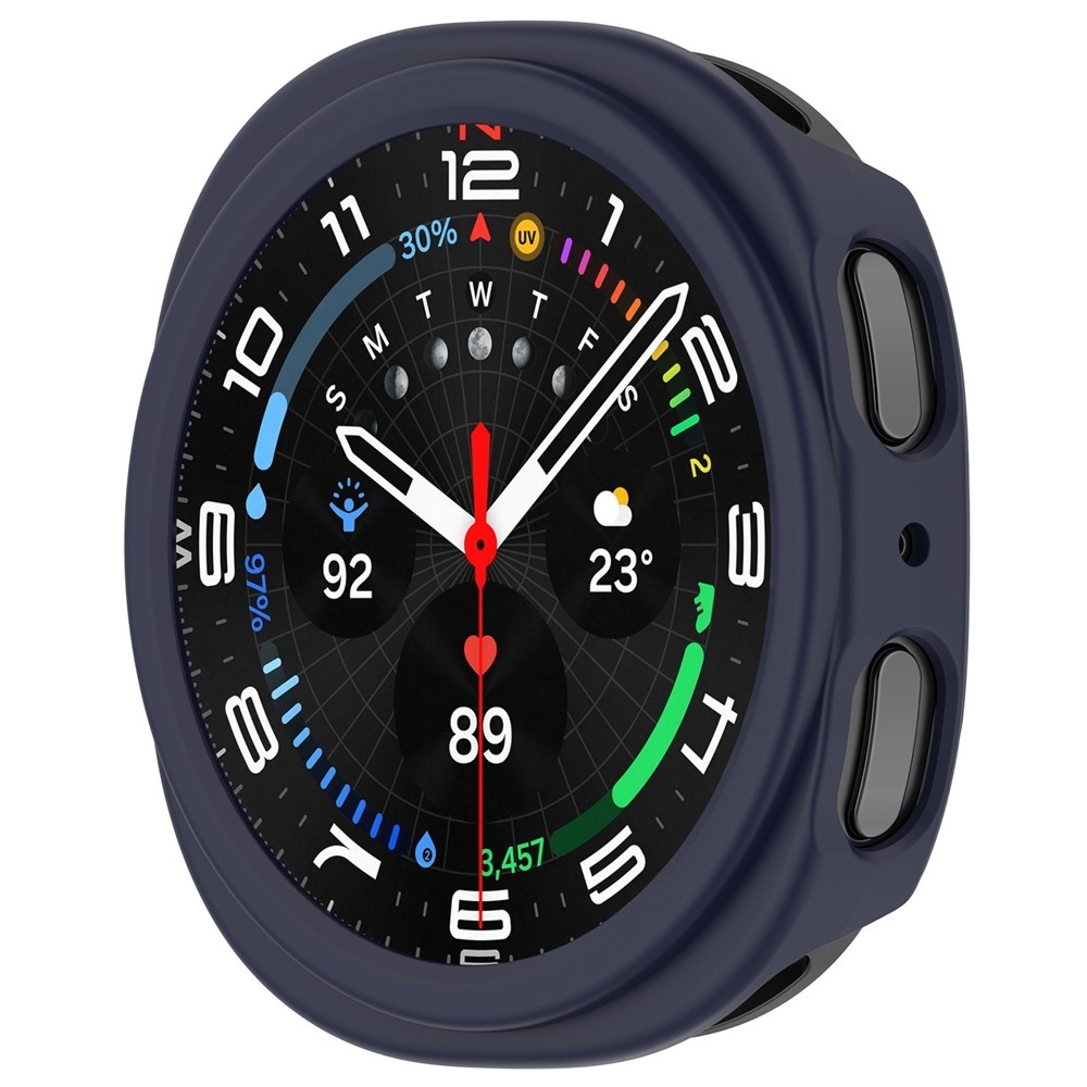 Half plastové nasadzovacie puzdro na Samsung Galaxy Watch8 40mm - modré