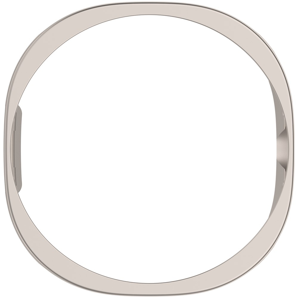 Half plastové nasadzovacie puzdro na Samsung Galaxy Watch8 Classic 46mm - béžové