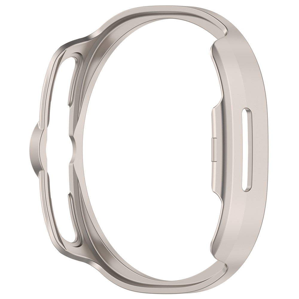 Half plastové nasadzovacie puzdro na Samsung Galaxy Watch8 Classic 46mm - béžové