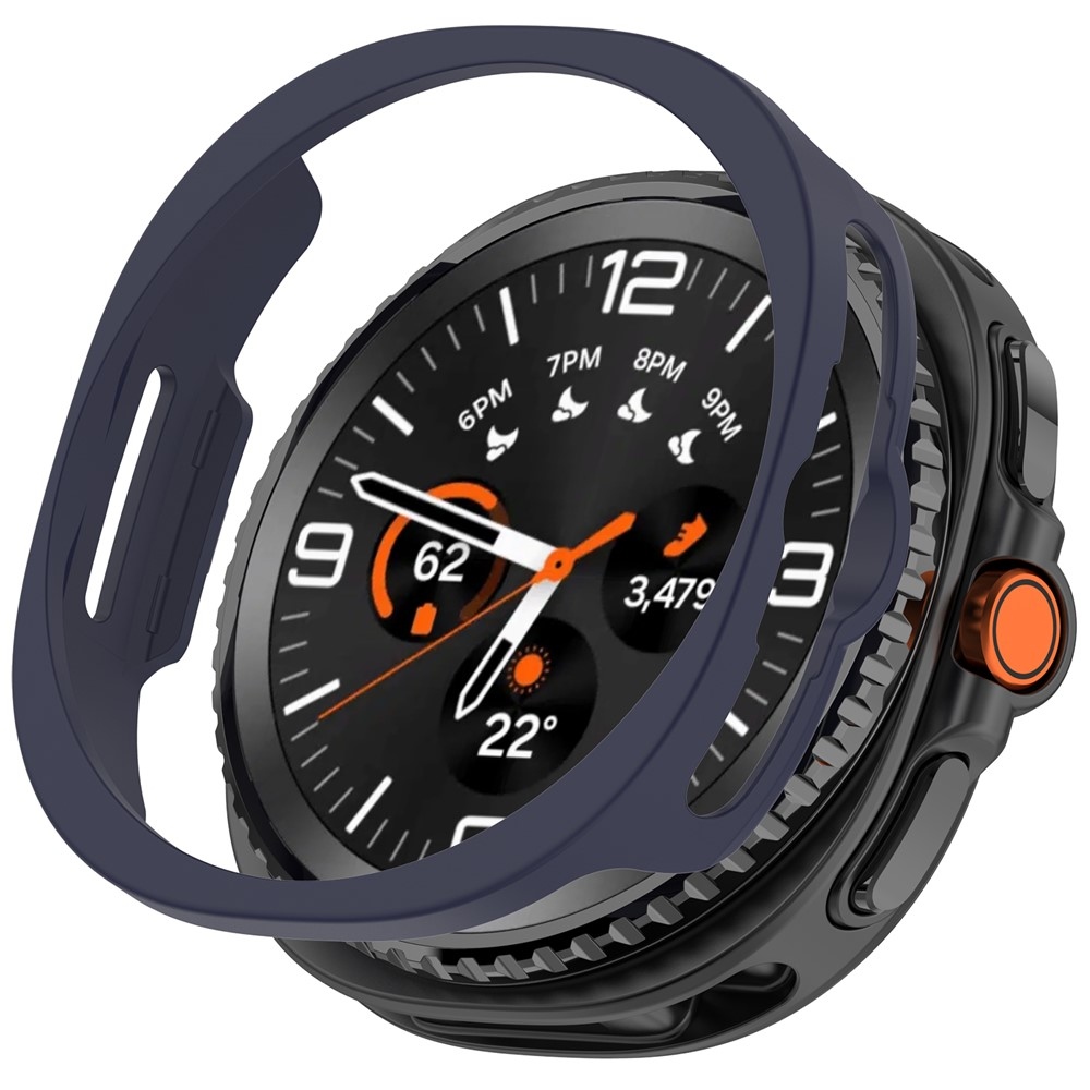 Half plastové nasadzovacie púzdro na Samsung Galaxy Watch8 Classic 46mm - modré