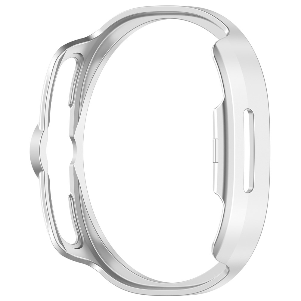 Half plastové nasadzovacie puzdro na Samsung Galaxy Watch8 Classic 46mm - strieborné
