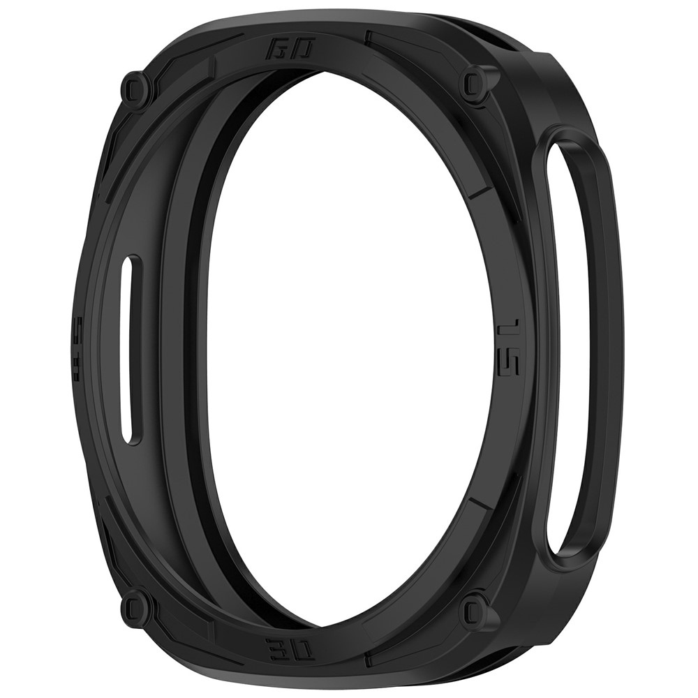 Half plastové nasadzovacie púzdro na Samsung Galaxy Watch9 44mm - čierne
