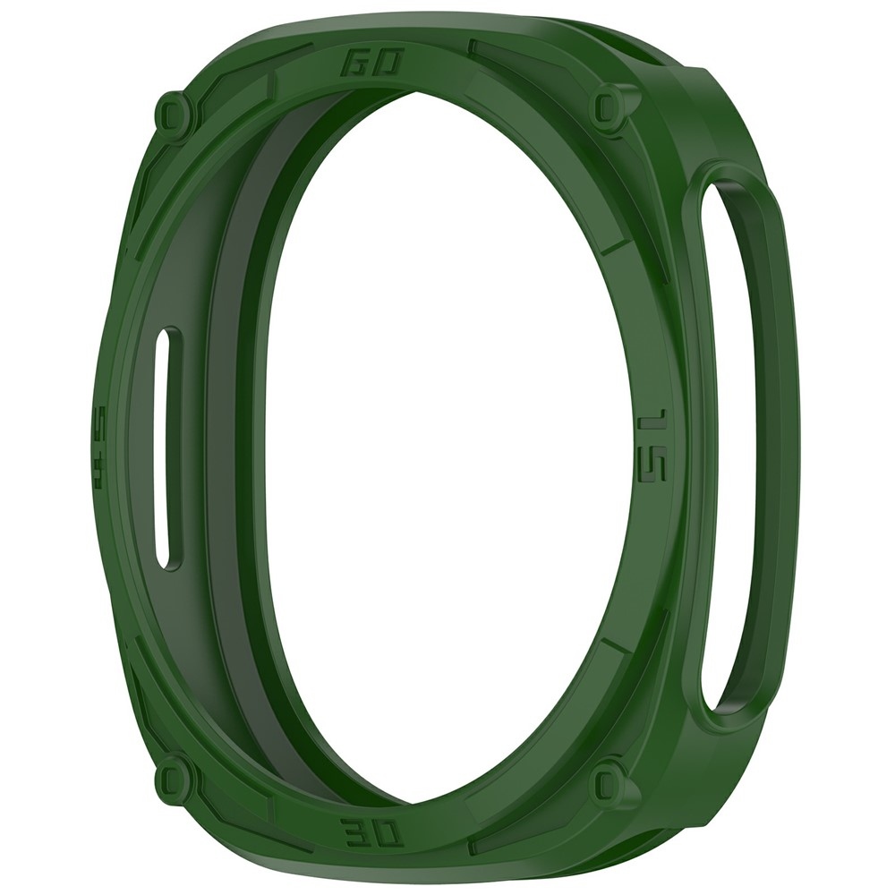Half plastové nasadzovacie púzdro na Samsung Galaxy Watch9 44mm - zelené