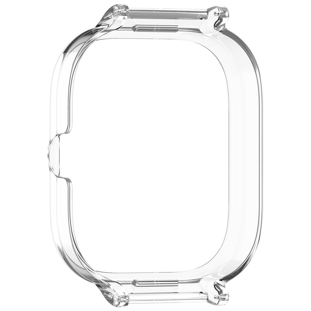 Half plastové nasadzovacie puzdro na Xiaomi Redmi Watch 5 - priehľadné