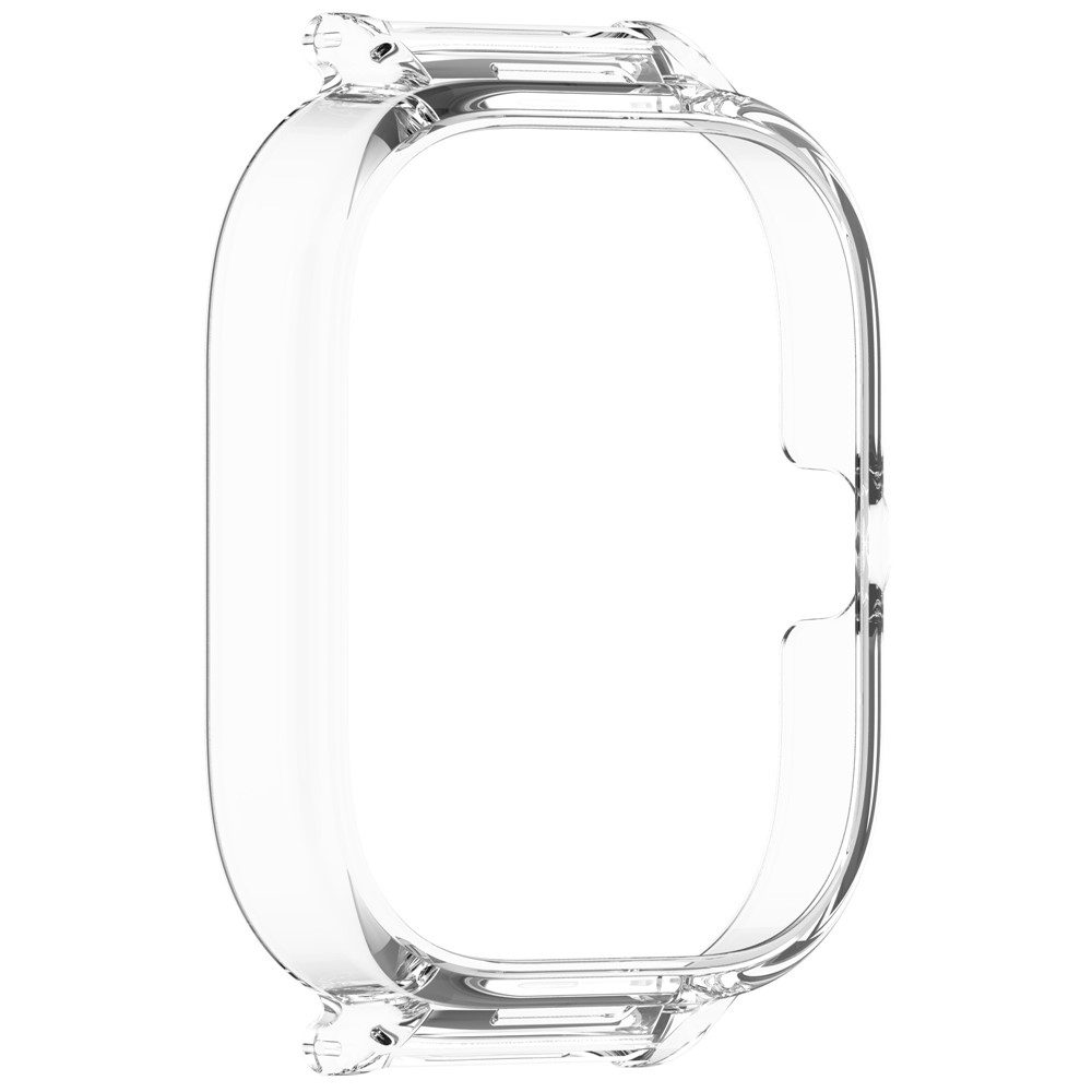 Half plastové nasadzovacie puzdro na Xiaomi Redmi Watch 5 - priehľadné