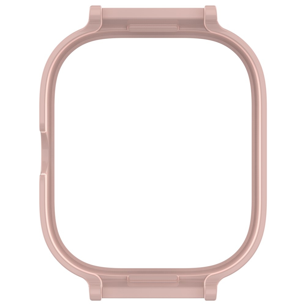 Half plastové nasadzovacie puzdro na Xiaomi Redmi Watch 5 - ružové