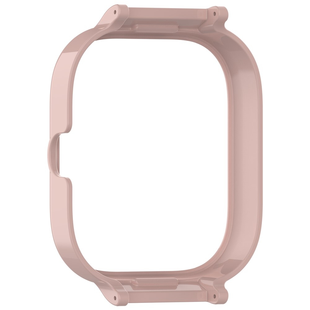 Half plastové nasadzovacie puzdro na Xiaomi Redmi Watch 5 - ružové