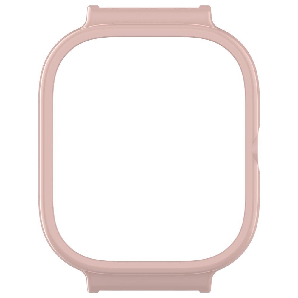 Half plastové nasadzovacie puzdro na Xiaomi Redmi Watch 5 - ružové