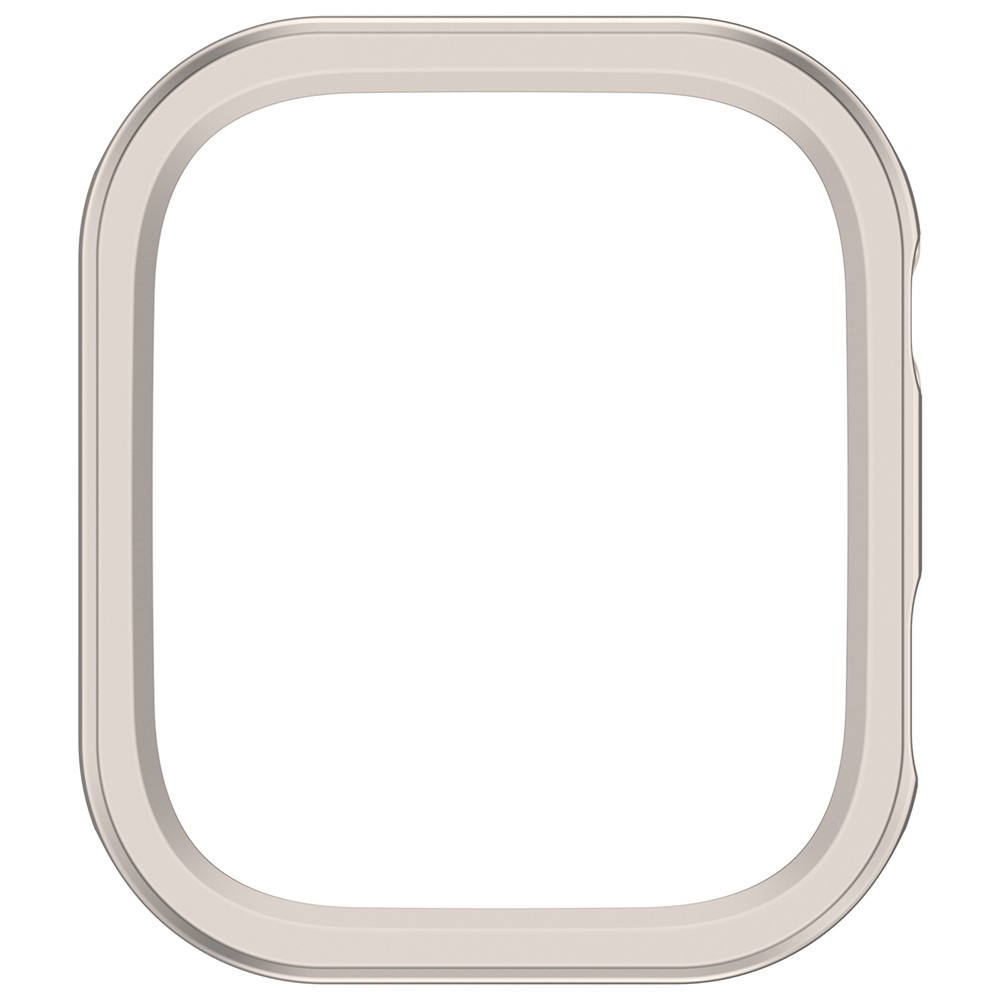 Half plastové nasadzovacie puzdro na Xiaomi Redmi Watch 6 - béžové