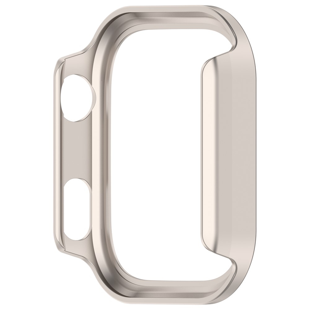 Half plastové nasadzovacie puzdro na Xiaomi Redmi Watch 6 - béžové