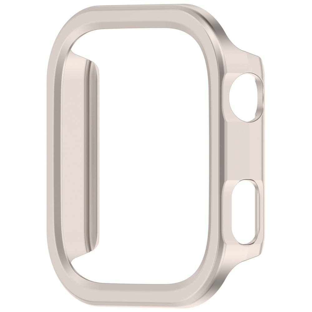 Half plastové nasadzovacie puzdro na Xiaomi Redmi Watch 6 - béžové