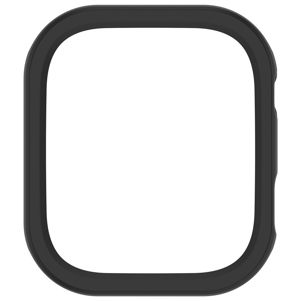 Half plastové nasadzovacie puzdro na Xiaomi Redmi Watch 6 - čierne