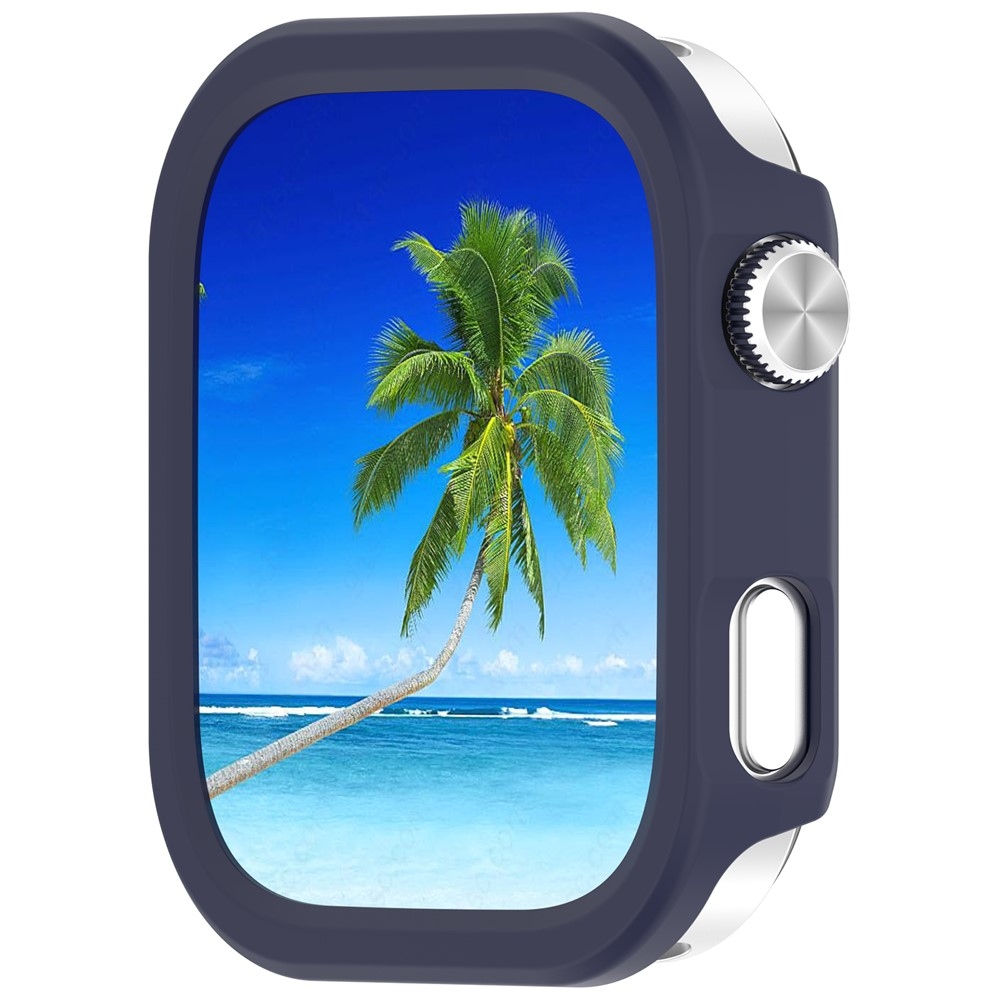 Half plastové nasadzovacie puzdro na Xiaomi Redmi Watch 6 - modré
