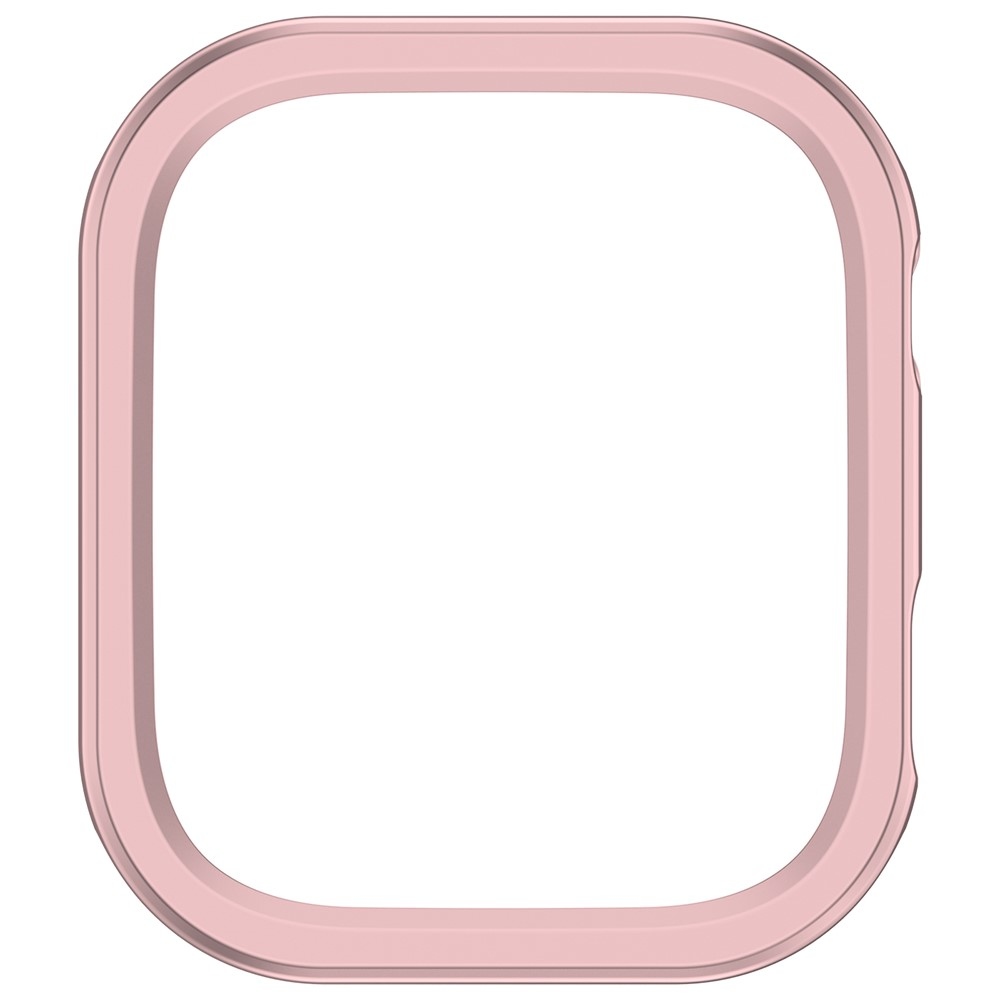 Half plastové nasadzovacie puzdro na Xiaomi Redmi Watch 6 - ružové