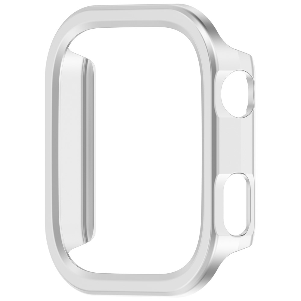 Half plastové nasadzovacie puzdro na Xiaomi Redmi Watch 6 - strieborné
