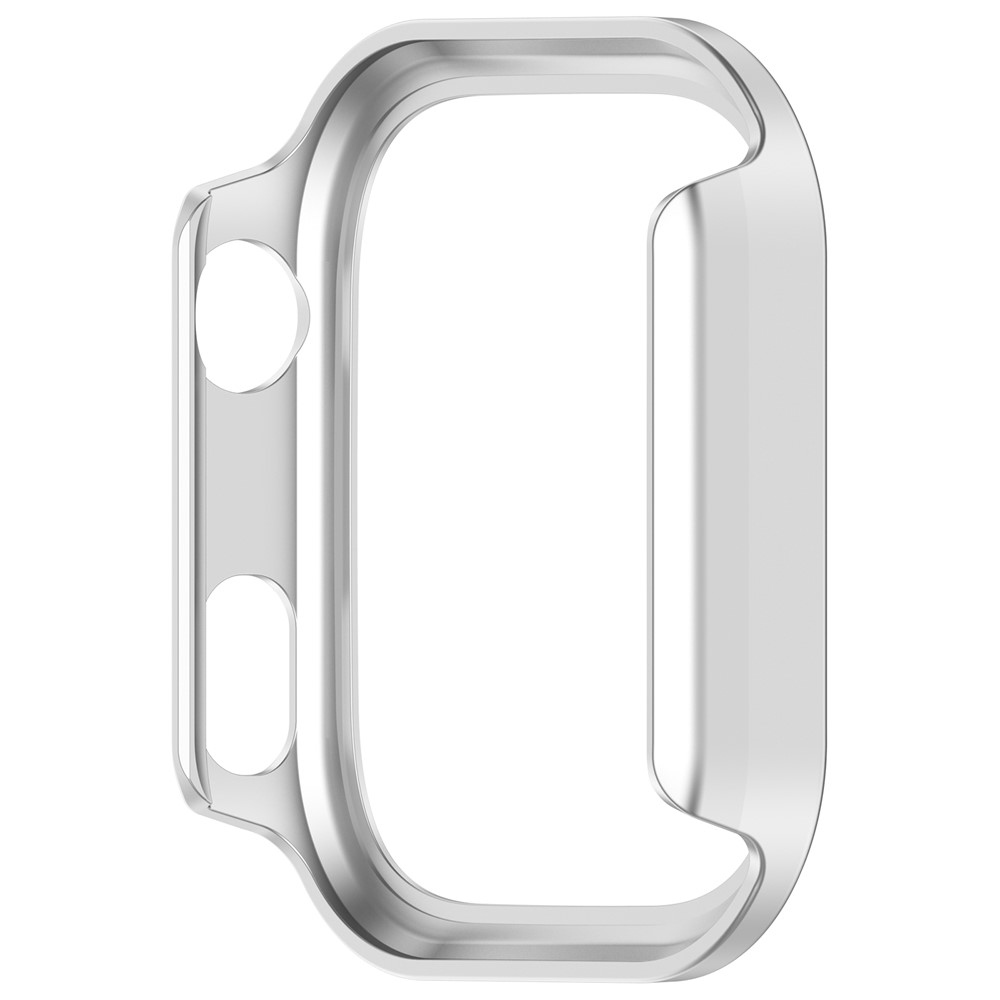 Half plastové nasadzovacie puzdro na Xiaomi Redmi Watch 6 - strieborné