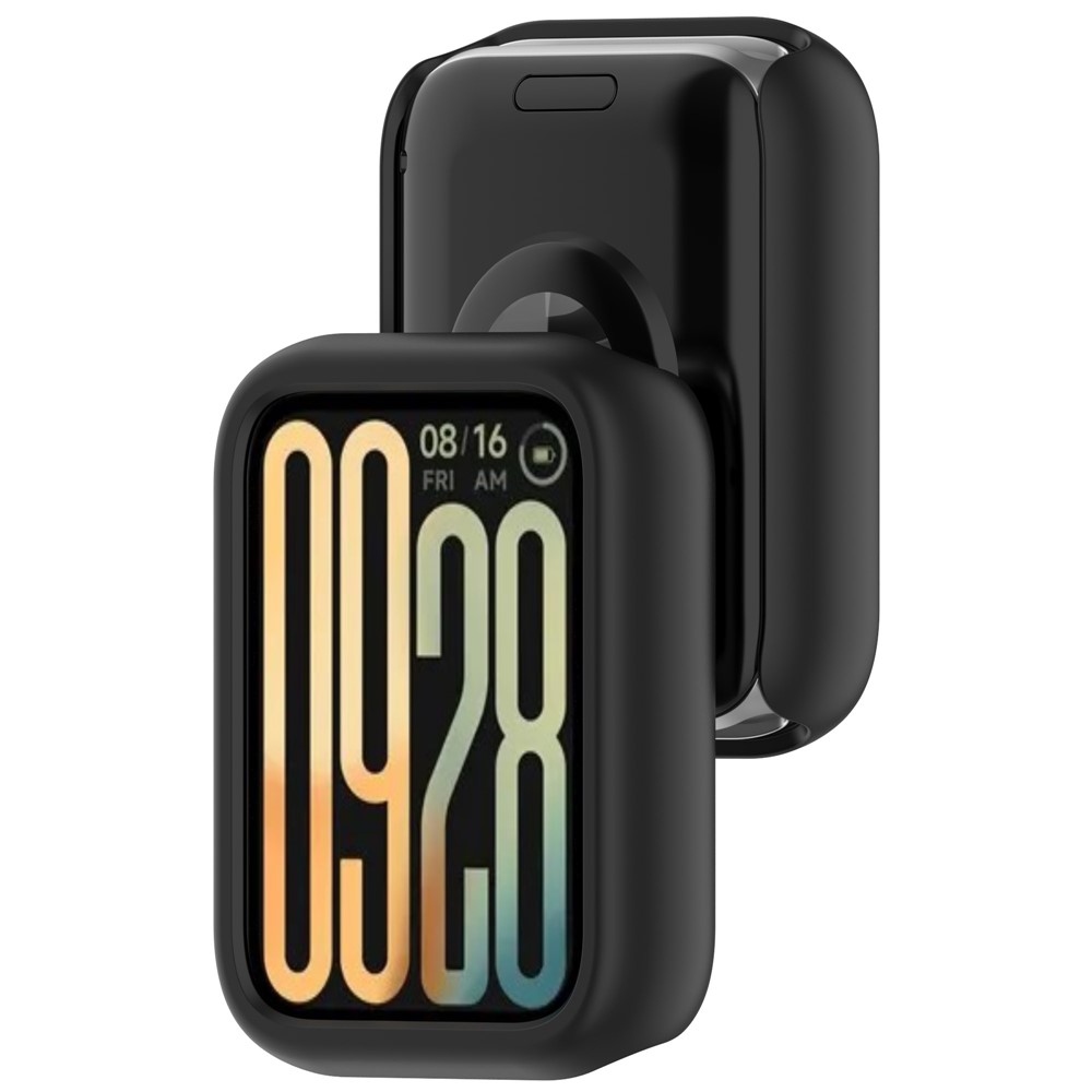 Half plastové nasadzovacie púzdro na Xiaomi Smart Band 10 Pro - čierne