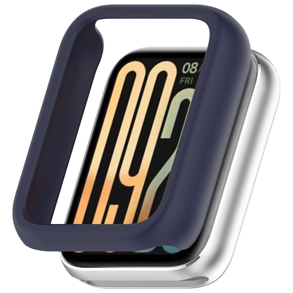Half plastové nasadzovacie puzdro na Xiaomi Smart Band 10 Pro - modré