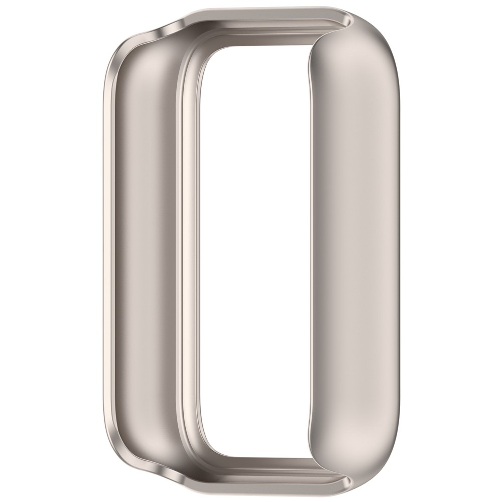 Half plastové nasadzovacie puzdro na Xiaomi Smart Band 9 Pro - béžové
